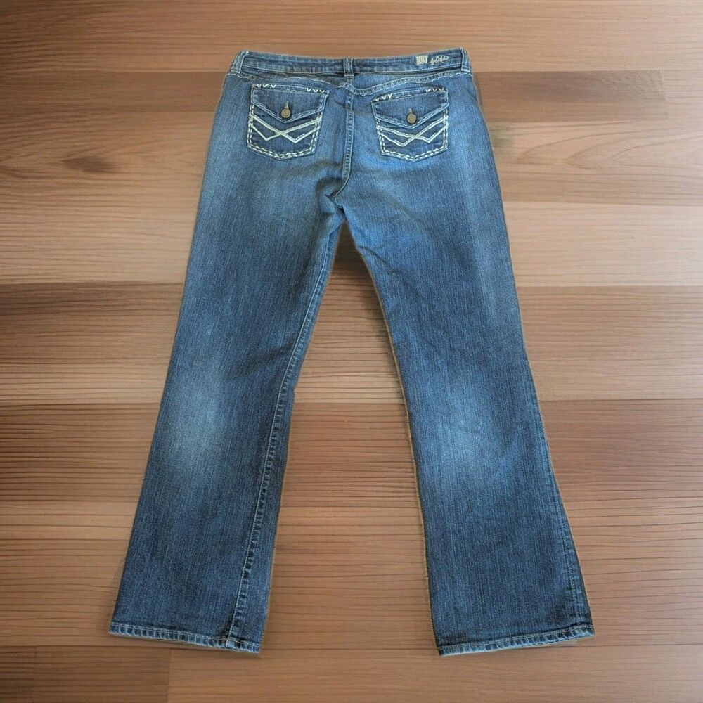 KUT from the Kloth Catherine Boyfriend Jeans Blue Wash Size 14 Cut# 73827 - Picture 2 of 15